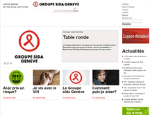 Tablet Screenshot of groupesida.ch